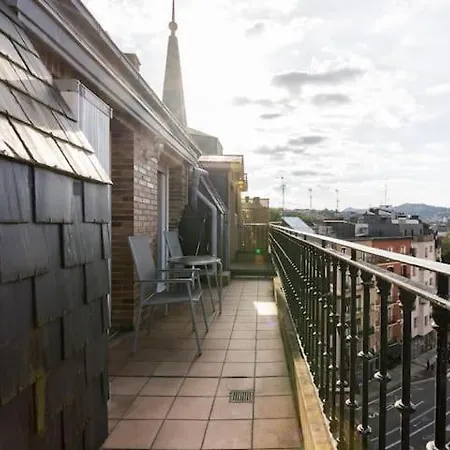 Appartamento Luminoso Atico En San-sebastián + Wifi San Sebastián